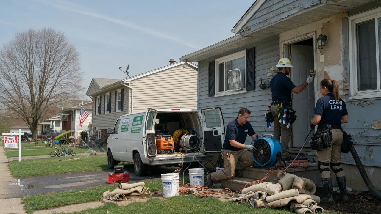 Flood Cleanup in Whiteville, TN near me